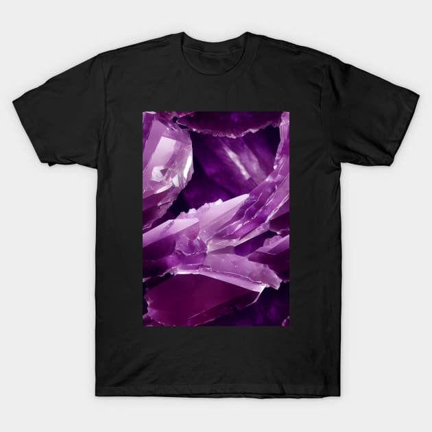 Jewel Pattern - Violet Amethyst, for a bit of luxury in your life! #2 T-Shirt by Endless-Designs
